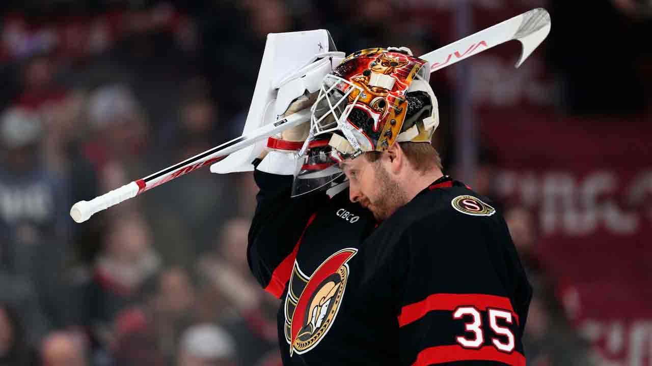 Linus Ullmark’s latest poor performance has Senators questioning crease yet again