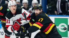 Close to healthy, Canucks push back in loss to Devils