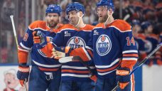 Bouchard in on everything as Oilers rebound with OT win: ‘That’s his level’