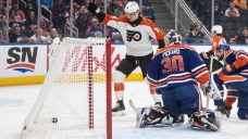 Oilers handed second straight loss as Tippett, Seeler lead Flyers to win