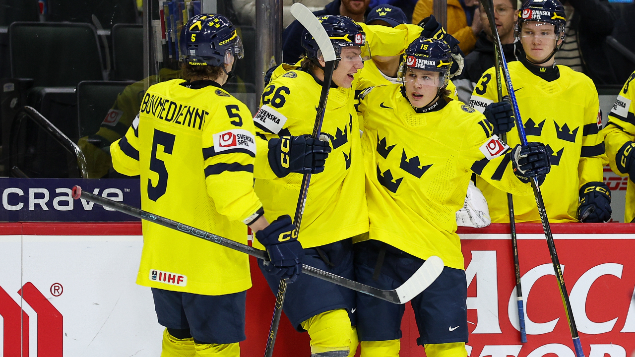 Sweden tops Finland in a shootout to make final at world juniors