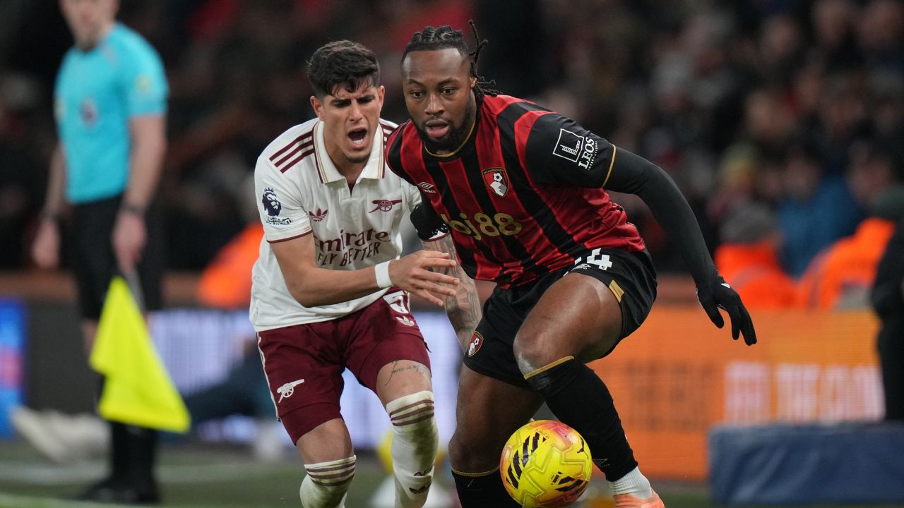 Man City signs Semenyo from Bournemouth in reported $87M deal