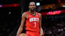 Rockets’ Kevin Durant out vs. Pacers with sprained ankle