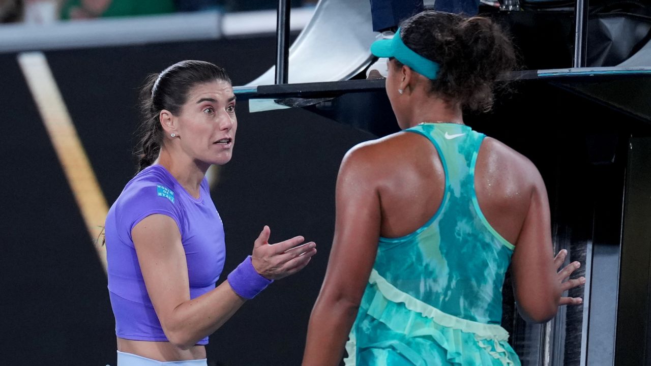 Osaka win over Cirstea ends in drama at Australian Open