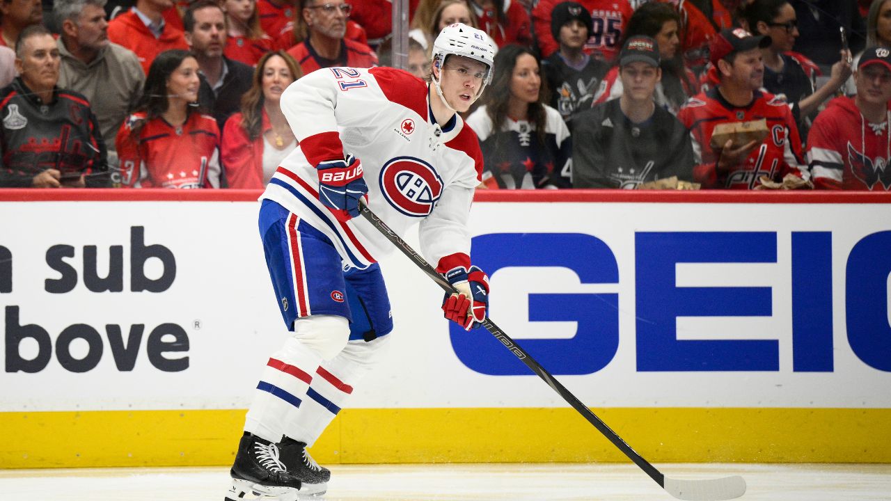 Canadiens defenceman Kaiden Guhle returns to practice