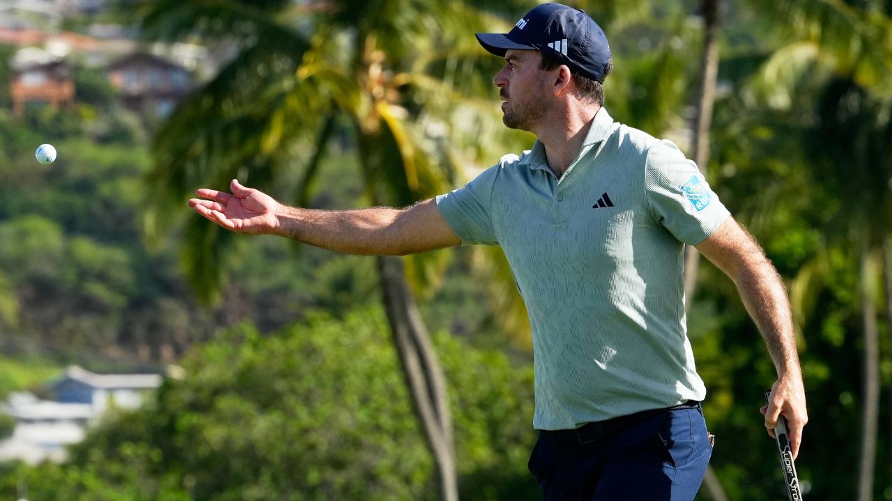 Canadian Nick Taylor Ties for Lead at Sony Open Title Defense