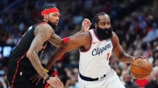 James Harden scores eight of his 31 in overtime, Clippers top Raptors