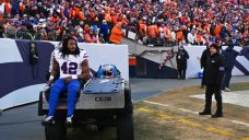 Bills LB Dorian Williams ruled out with neck injury after opening kick