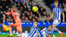 La Liga Roundup: Barcelona’s 11-game streak ends with loss at Real Sociedad