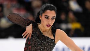 Gabrielle Daleman performs her short program in the women's figure skating competition at the 2026 Canadian National Skating Championships in Gatineau, Que., on Saturday, Jan. 10, 2026. (Justin Tang/CP)