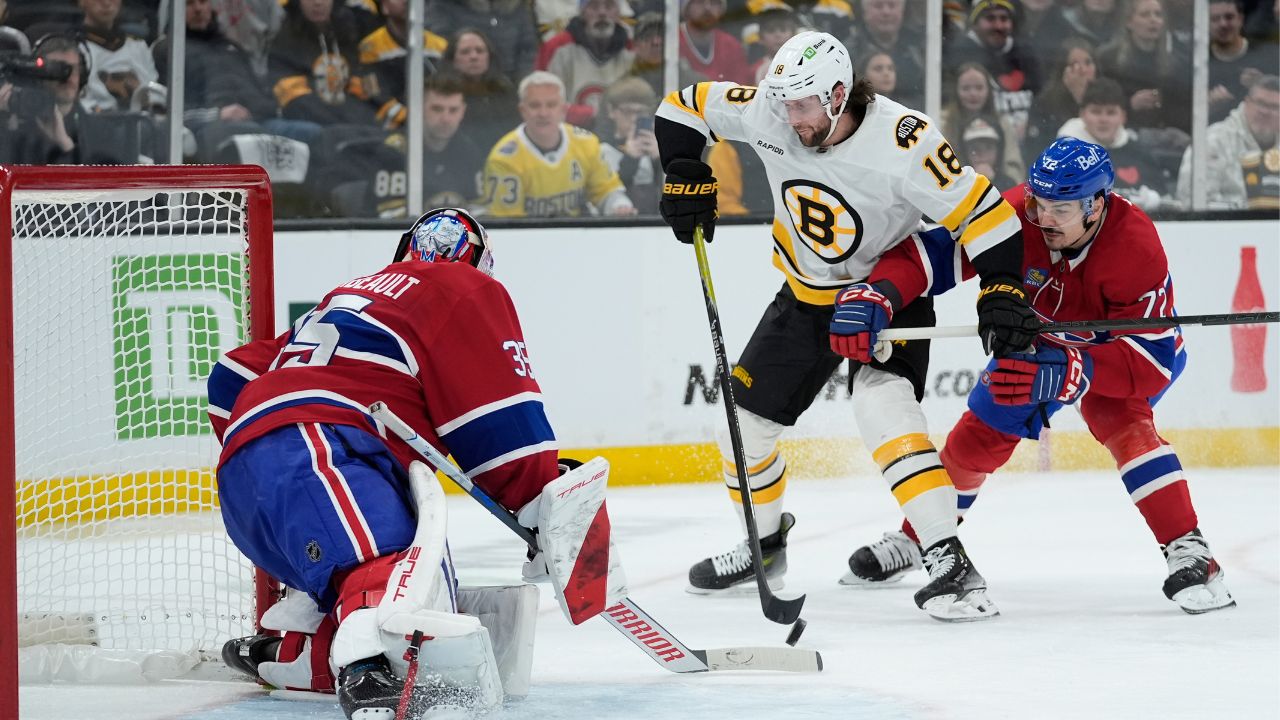 Hat trick from Caufield not enough as Canadiens fall to Bruins