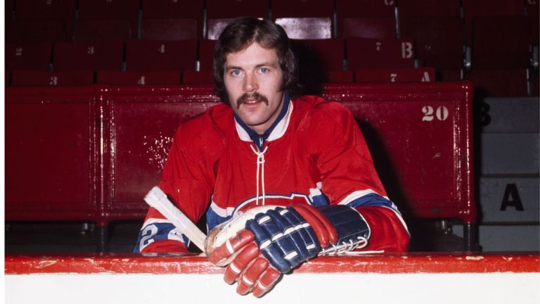 Montreal Canadiens forward Chuck Lefley is seen in an undated handout photo. Lefley, who won two Stanley Cup titles with the Montreal Canadiens in the early 1970s, has died at 76. (Montreal Canadiens/Handout/CP)