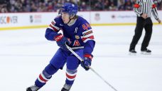 Defenceman Cole Hutson returns to practice for Team USA