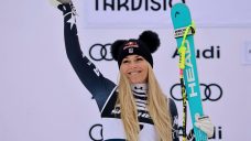 Consistent Vonn claims silver at World Cup super-G in Italy