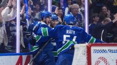 Tolopilo, Canucks earn feel-good win as miserable month nears end