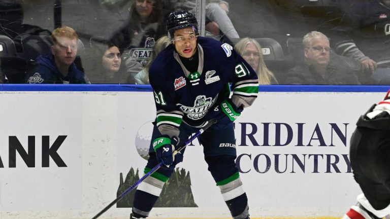 Seattle Thunderbirds forward Cameron Schmidt. (Brian Liesse/Seattle Thunderbirds)
