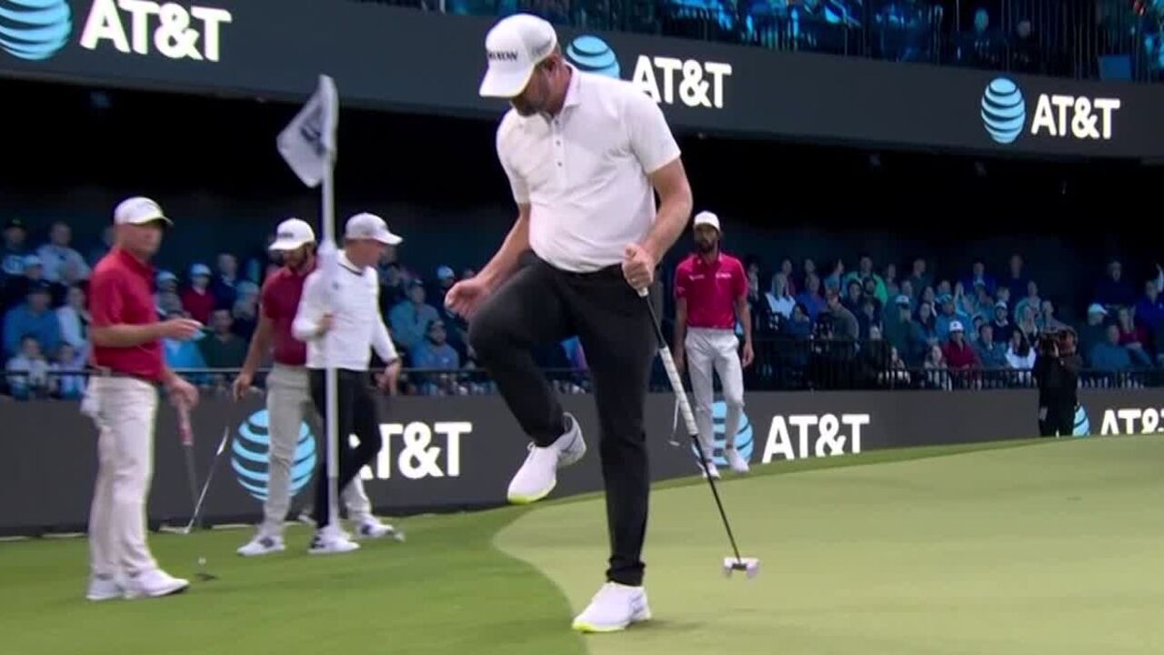 Atlanta’s Glover sinks putt from 20 feet to secure point