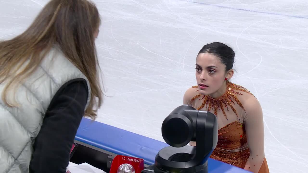 Wrong music played for Canada’s Schizas in mixed team figure skating