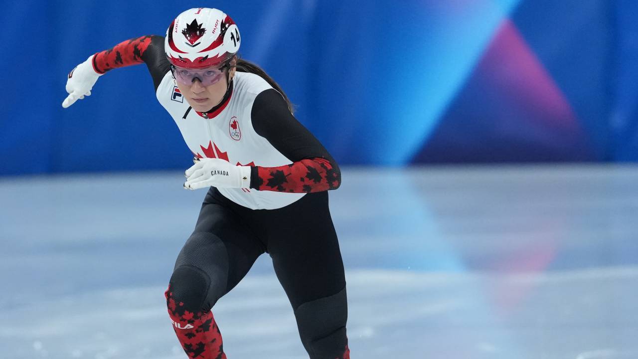 Canada’s Courtney Sarault wins silver medal in women’s 1,000m