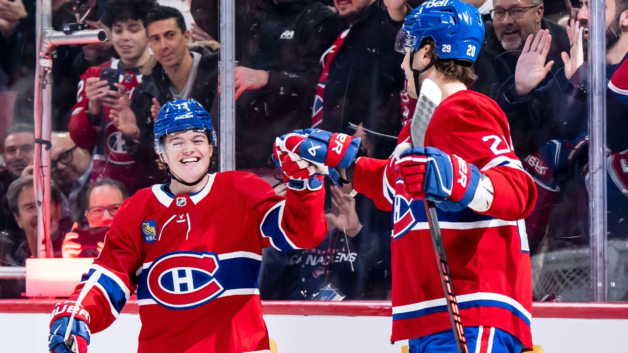 Canadiens’ Caufield turns defence into offence with breakaway snipe