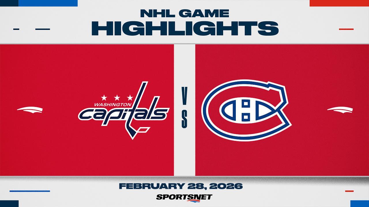 NHL Highlights: Canadiens 6, Capitals 2