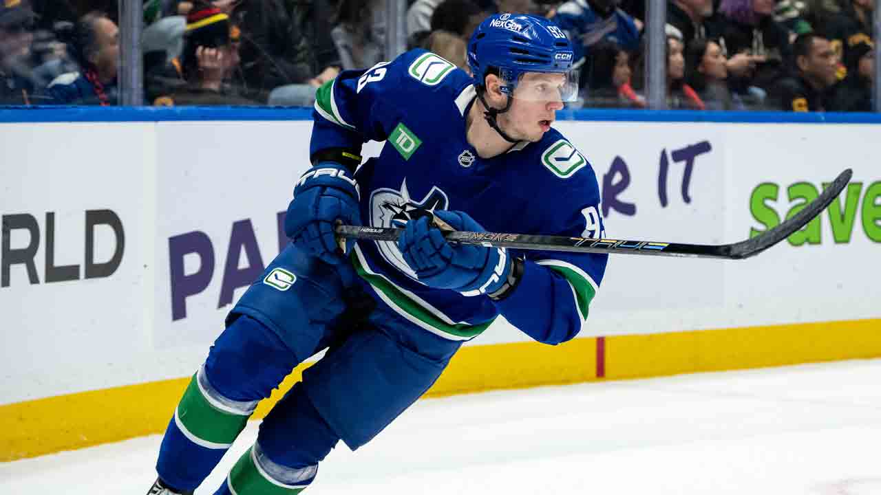 Canucks, Rossi poised for healthy finish after Olympic break