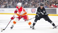 Forsberg makes 29 saves, Kings shut out Flames to end five-game skid