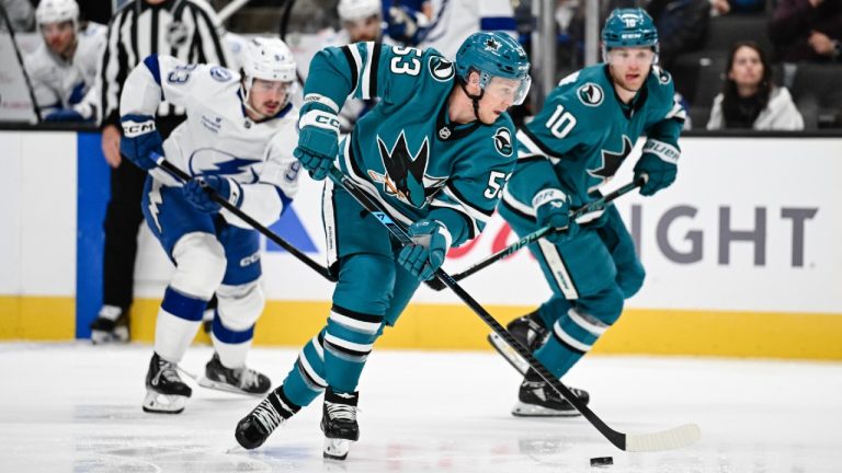 San Jose Sharks left wing Jeff Skinner (53). (Thien-An Truong/AP)