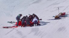 Vonn shares photo of leg after multiple surgeries, says pain has been ‘hard to manage’