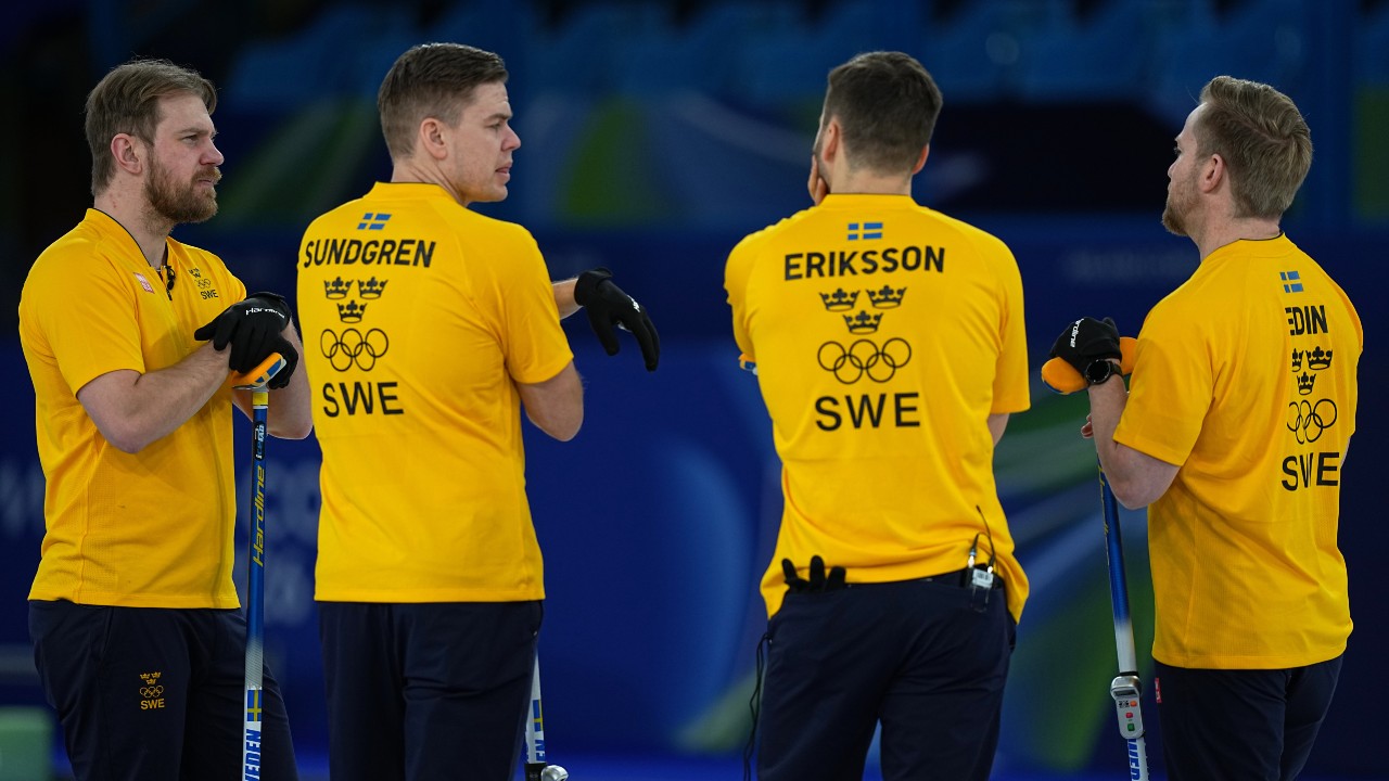Olympic curling takeaways: Sweden’s Niklas Edin off to shaky 0-2 start