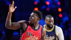 Edwards claims MVP award, leads Stars to win in entertaining All-Star Game