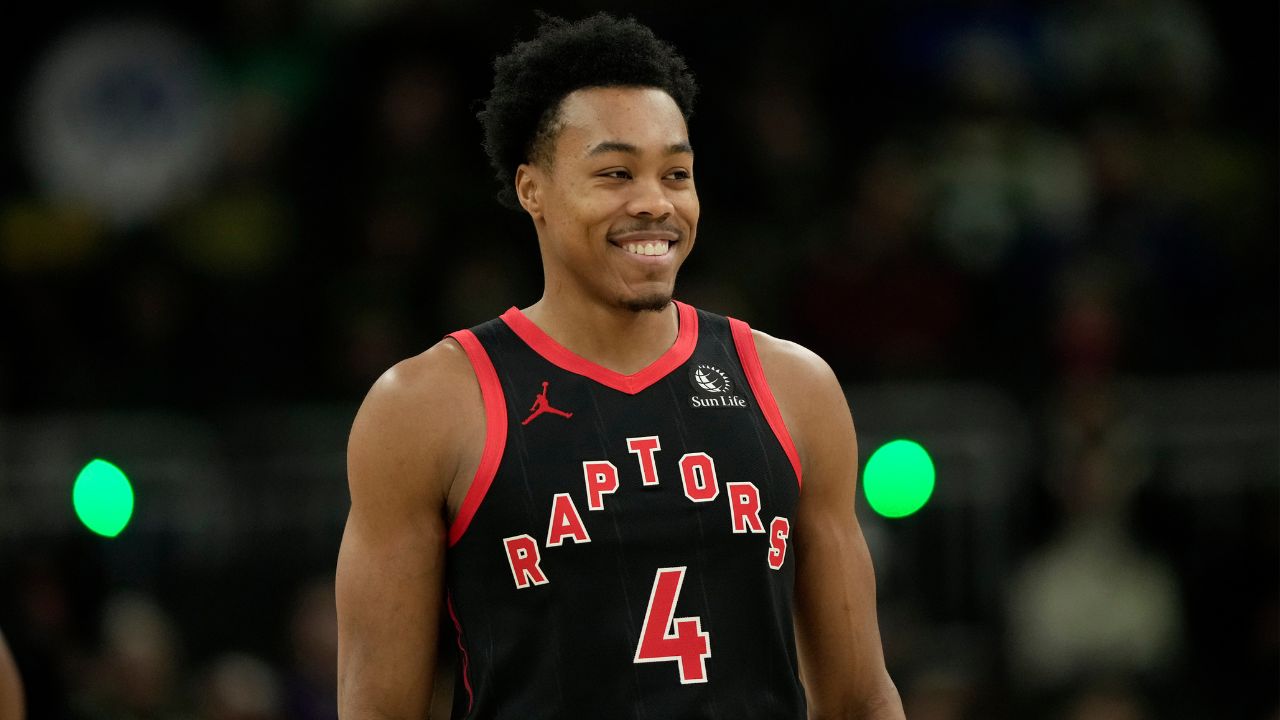 Raptors’ Scottie Barnes available vs. Spurs