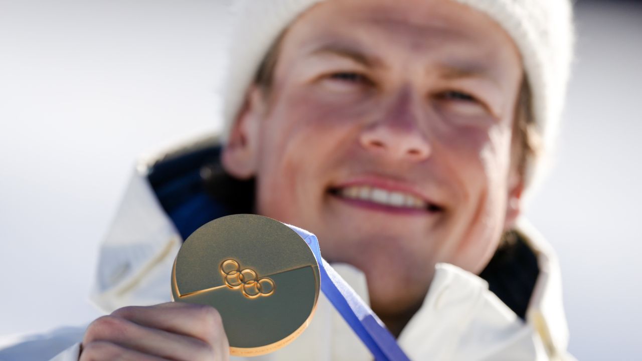 Norway’s Klaebo ties Winter Olympic record with eighth gold medal
