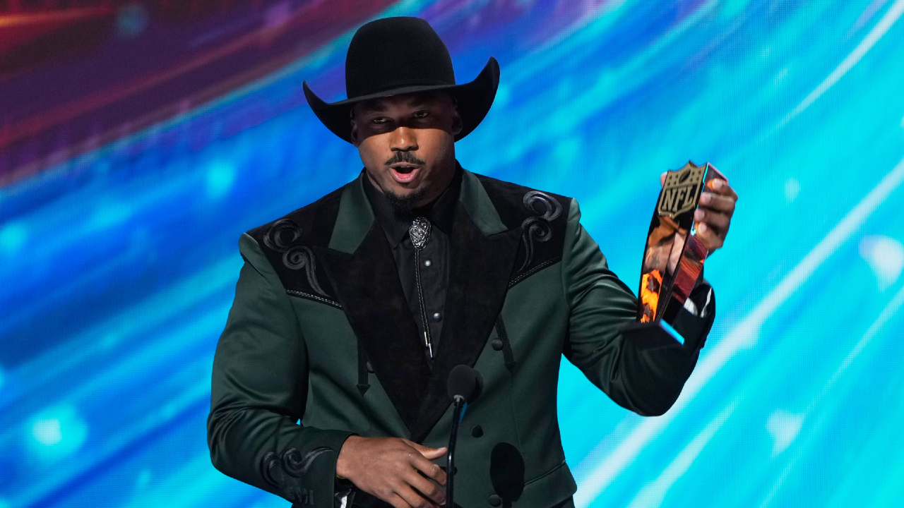 Myles Garrett is the unanimous AP NFL Defensive Player of the Year.