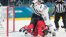 France suspends Crinon for ‘provocative behaviour’ following fight with Canada’s Wilson