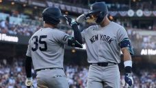 Judge hits second homer as Yankees complete sweep of Giants