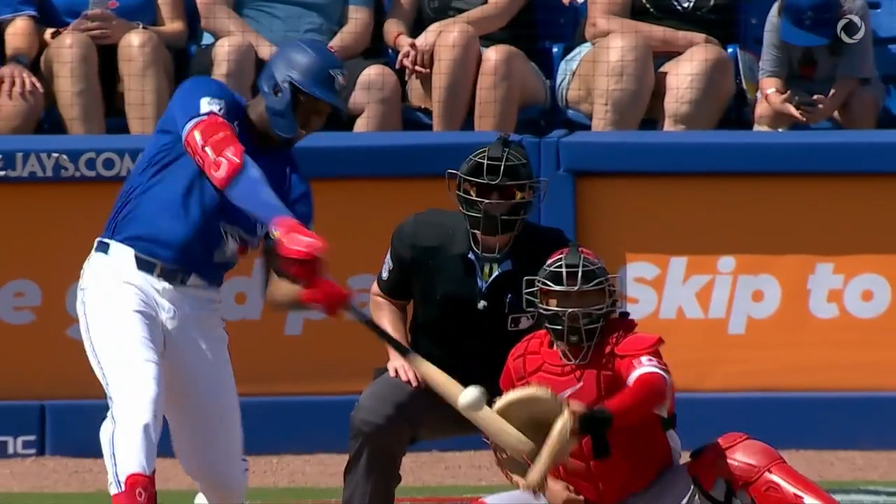Blue Jays’ Jesus Sanchez rips two-run single early vs. Canada