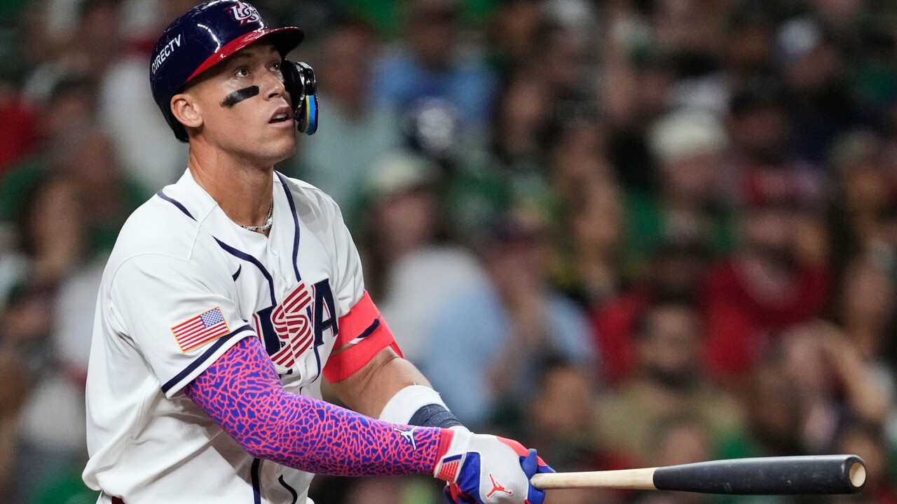 Judge goes opposite field for two-run shot to put USA on board vs. Mexico
