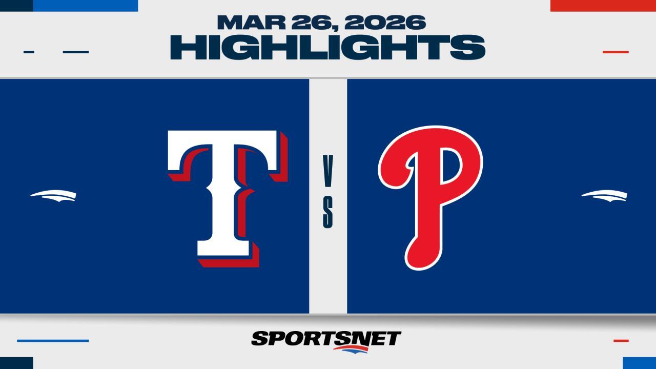 MLB Highlights: Phillies 5, Rangers 3
