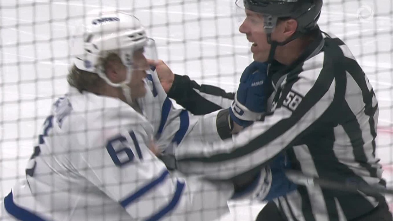 Maple Leafs’ Pezzetta ejected as emotions run high vs. Ducks