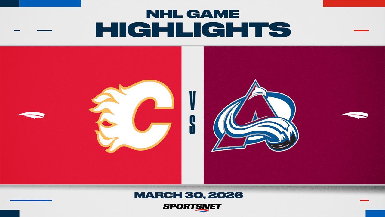 NHL Highlights: Avalanche 9, Flames 2