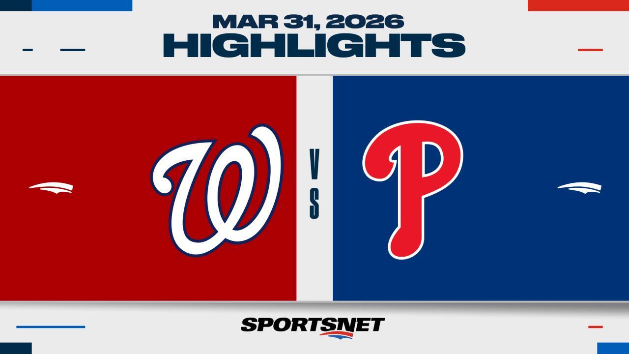 MLB Highlights: Phillies 3, Nationals 2