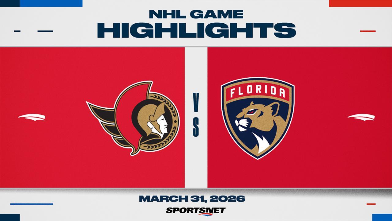 NHL Highlights: Panthers 6, Senators 3