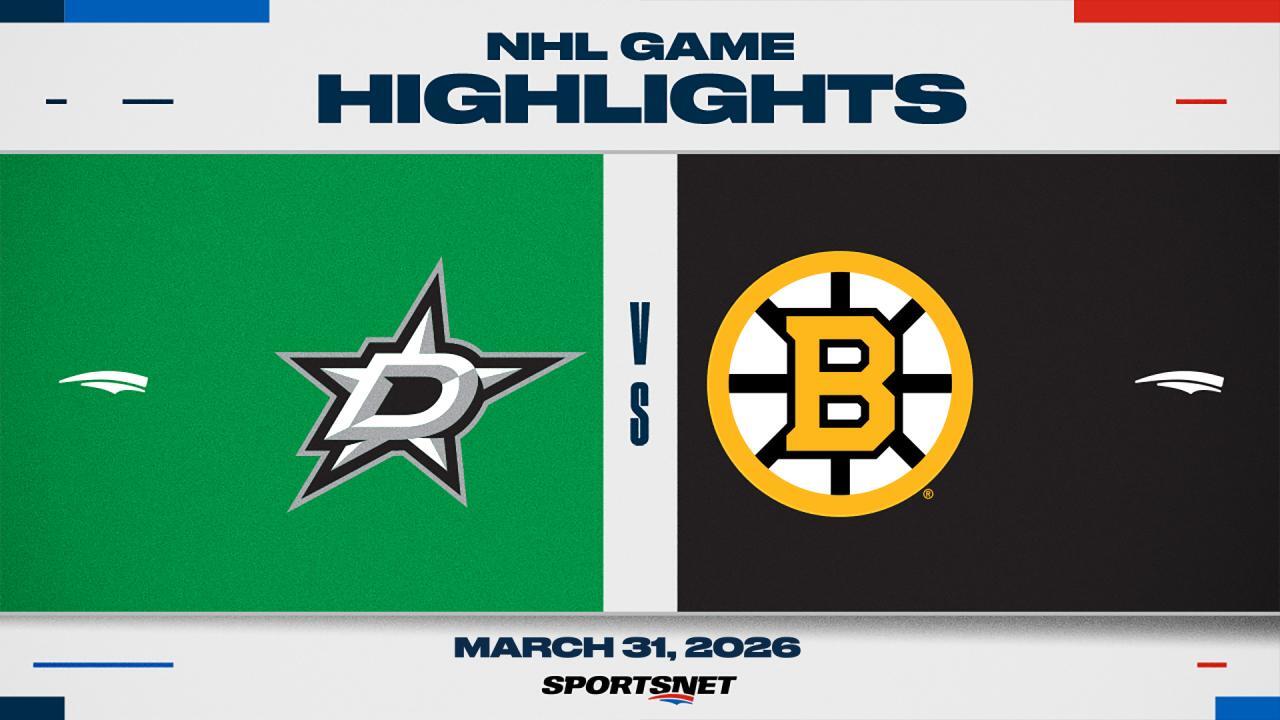 NHL Highlights: Bruins 6, Stars 3