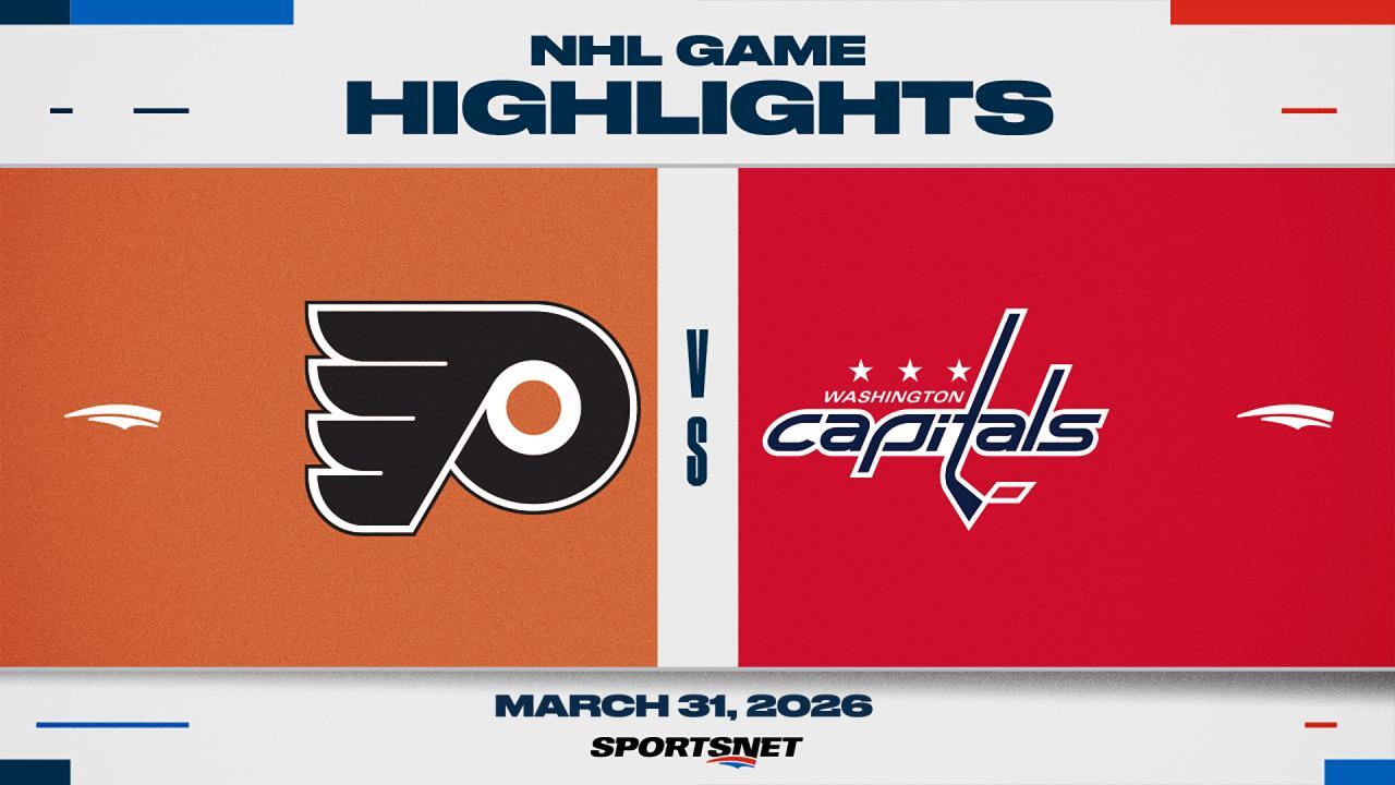 NHL Highlights: Capitals 6, Flyers 4