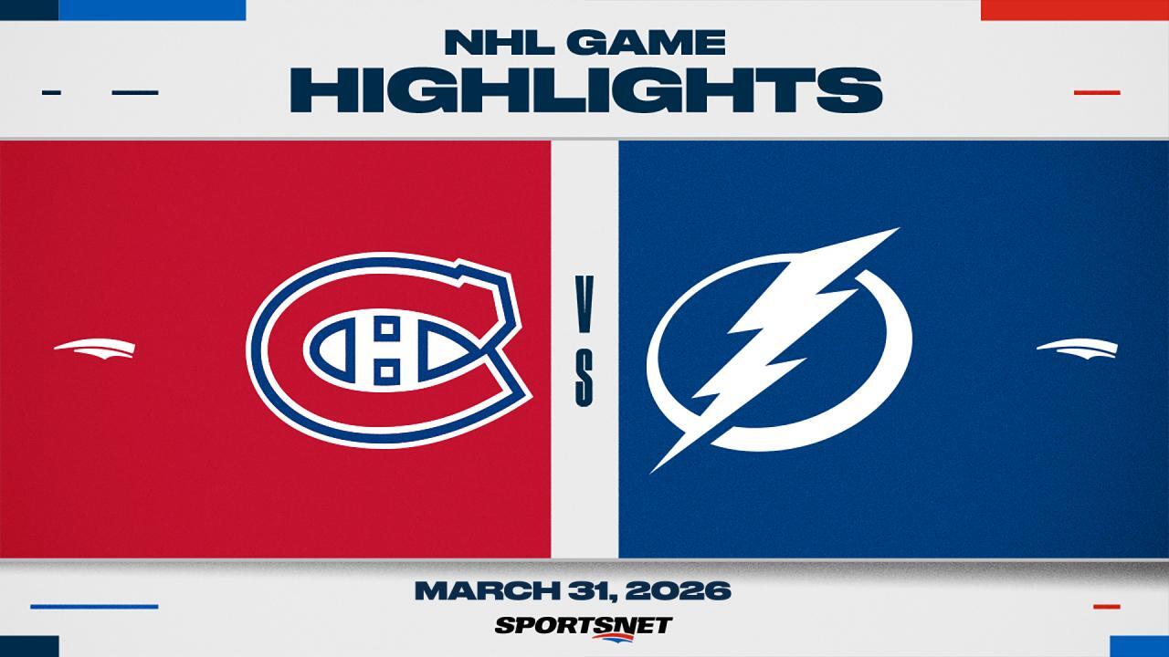 NHL Highlights: Canadiens 4, Lightning 1