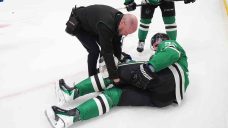 Stars’ Roope Hintz to miss first two playoff games with lower-body injury