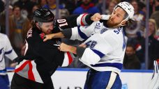 Multiple brawls break out between Sabres and Lightning