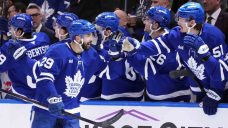 Maple Leafs lose Matthews, end eight-game skid in emotional win over Ducks