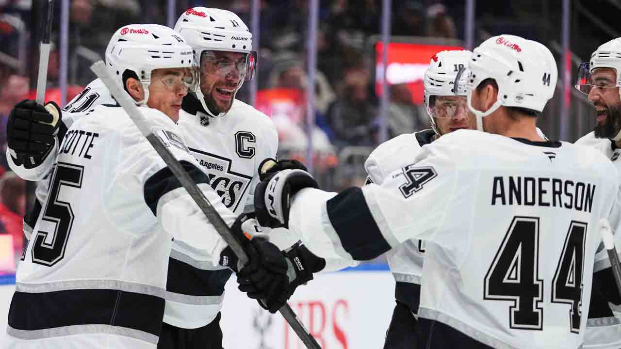 Anze Kopitar passes Marcel Dionne for most points in Kings history